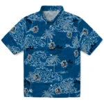 Dallas Mavericks Hawaiian Shirt - Wave Palm | Hula Hawaiian Shirts
