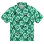 Dallas Stars Hawaiian Shirt - Hibiscus Cluster | Hula Hawaiian Shirts