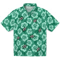 Dallas Stars Hawaiian Shirt - Hibiscus Cluster | Hula Hawaiian Shirts