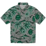 Dallas Stars Hawaiian Shirt - Palm Sunset | Hula Hawaiian Shirts