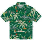 Dallas Stars Hawaiian Shirt - Palm Tree Island | Hula Hawaiian Shirts