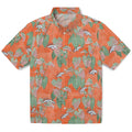 Denver Broncos Hawaiian Shirt - Anthurium Overlay | Hula Hawaiian Shirts