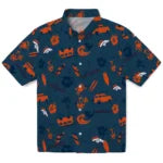 Denver Broncos Hawaiian Shirt - Beach Vibe | Hula Hawaiian Shirts