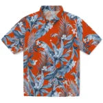 Denver Broncos Hawaiian Shirt - Palm Leaves | Hula Hawaiian Shirts