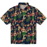 Denver Nuggets Hawaiian Shirt - Hawaiian Girls Design | Hula Hawaiian Shirts