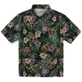 Denver Nuggets Hawaiian Shirt - Hibiscus Leaves Pattern | Hula Hawaiian Shirts