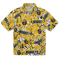 Denver Nuggets Hawaiian Shirt - Hibiscus Overlay | Hula Hawaiian Shirts