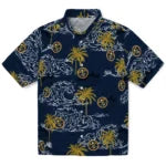 Denver Nuggets Hawaiian Shirt - Wave Palm | Hula Hawaiian Shirts