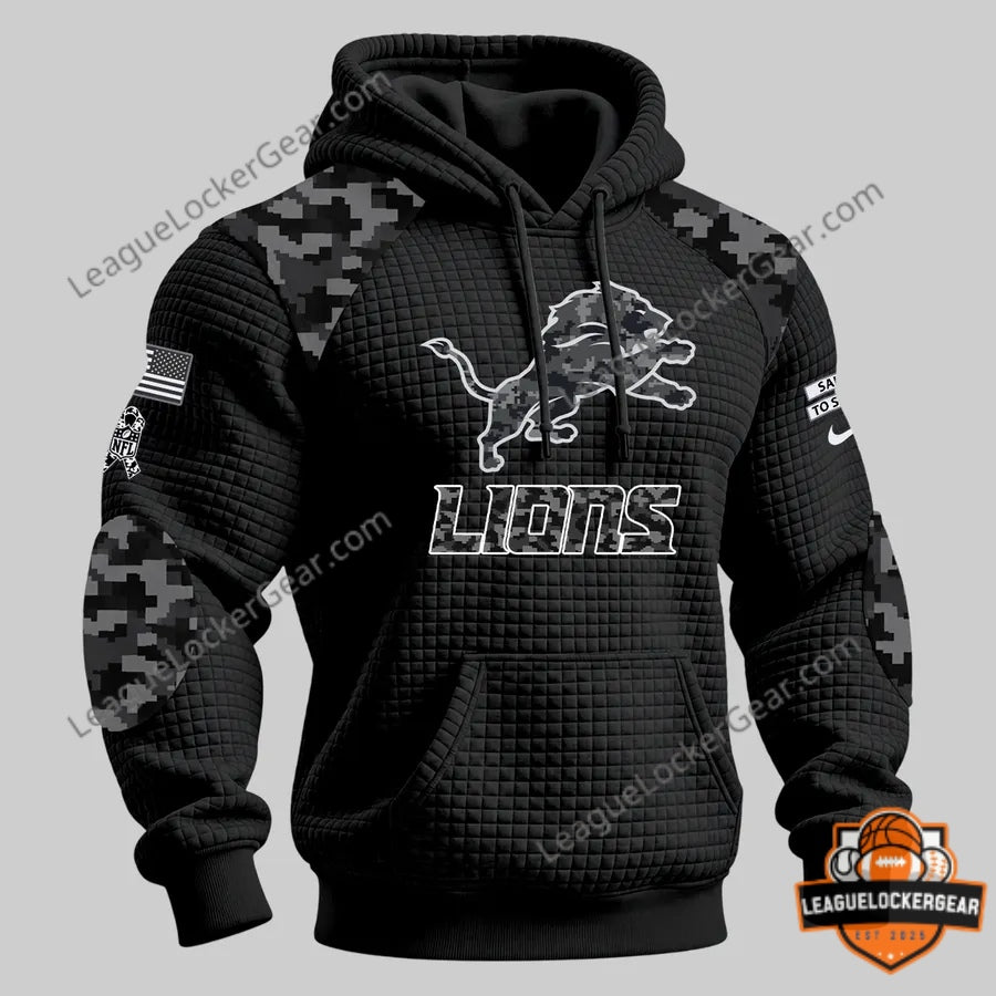 Detroit Lions 2026 Salute to Service Hoodie and Jogger Set