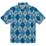 Detroit Lions Hawaiian Shirt - Golfing Plaid | Hula Hawaiian Shirts