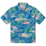 Detroit Lions Hawaiian Shirt - Hawaii Island | Hula Hawaiian Shirts