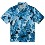 Detroit Lions Hawaiian Shirt - Hibiscus Arrangement | Hula Hawaiian Shirts