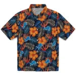 Detroit Lions Hawaiian Shirt - Hibiscus Foliage | Hula Hawaiian Shirts