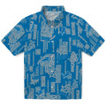 Detroit Lions Hawaiian Shirt - Turtle Lines | Hula Hawaiian Shirts