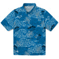 Detroit Lions Hawaiian Shirt - Wave Palm | Hula Hawaiian Shirts
