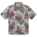 Detroit Pistons Hawaiian Shirt - Hibiscus Designs | Hula Hawaiian Shirts