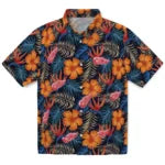 Detroit Red Wings Hawaiian Shirt - Hibiscus Foliage | Hula Hawaiian Shirts