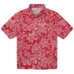Detroit Red Wings Hawaiian Shirt - Hibiscus Oasis | Hula Hawaiian Shirts