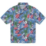 Detroit Red Wings Hawaiian Shirt - Pineapple Bouquet | Hula Hawaiian Shirts