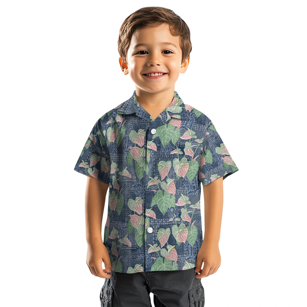 Detroit Tigers Hawaiian Shirt - Anthurium Overlay | Hula Hawaiian Shirts