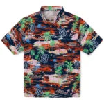 Detroit Tigers Hawaiian Shirt - Hawaii Island | Hula Hawaiian Shirts
