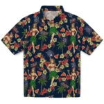 Detroit Tigers Hawaiian Shirt - Hawaiian Girls Design | Hula Hawaiian Shirts