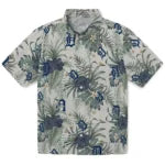 Detroit Tigers Hawaiian Shirt - Hibiscus Designs | Hula Hawaiian Shirts
