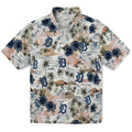 Detroit Tigers Hawaiian Shirt - Hibiscus Seaside | Hula Hawaiian Shirts