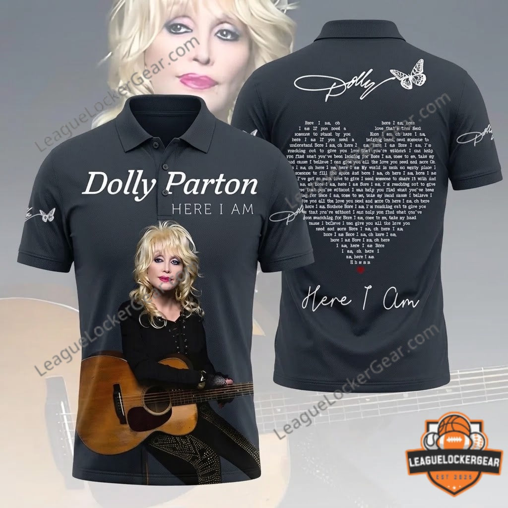 Dolly Parton Here I Am 3D T-Apparel | League