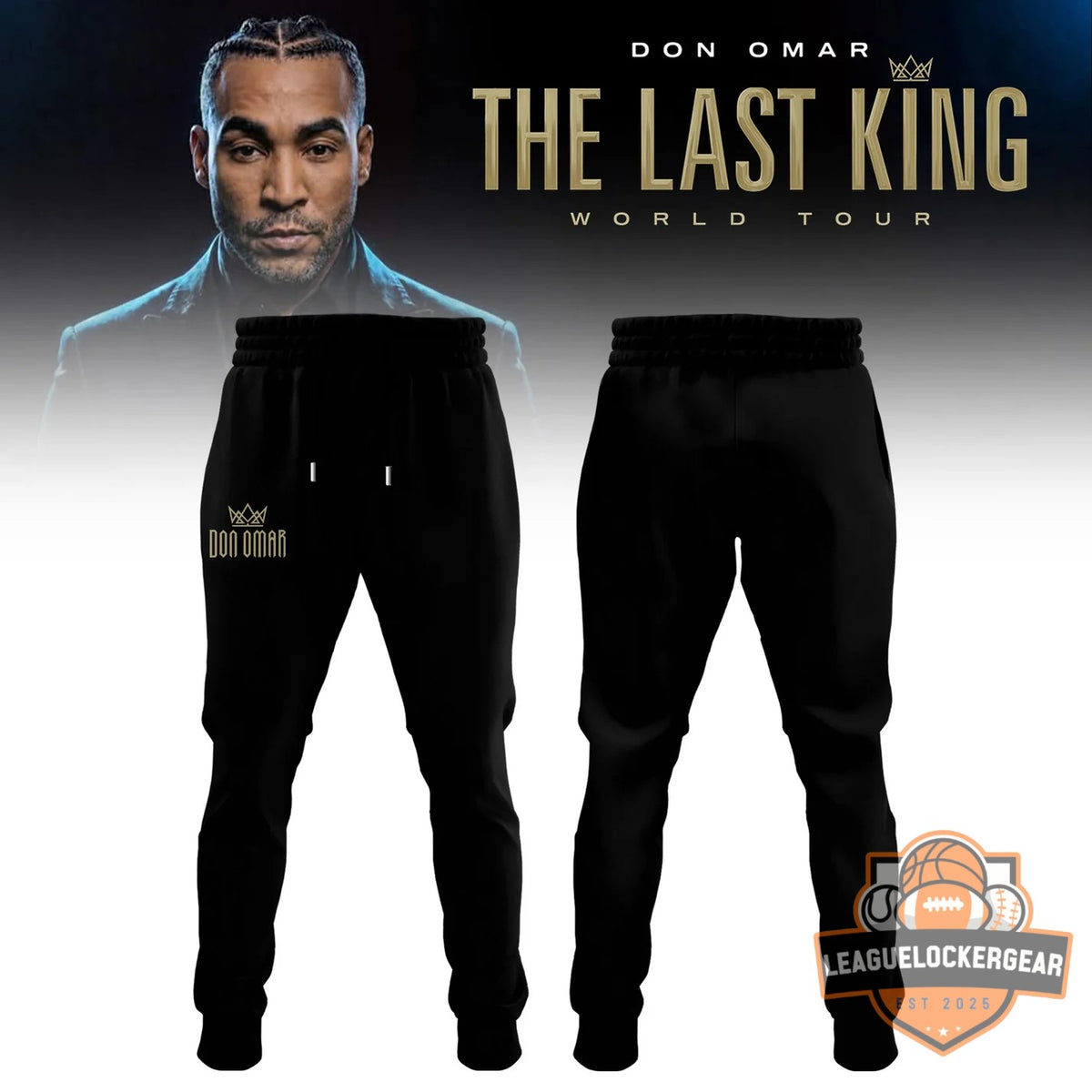 Don Omar The Last King World Tour Fall 2026 Baseball Jersey - LeagueLockerGear