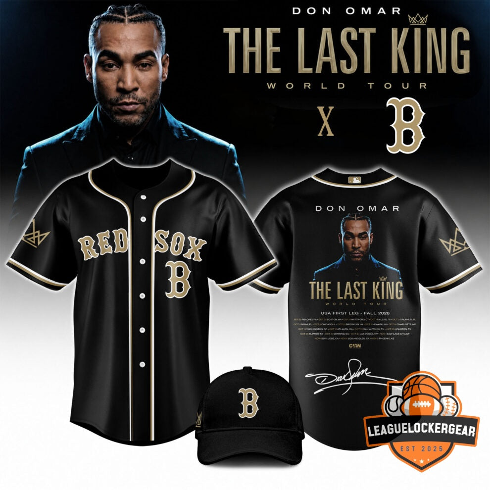 MLB x Don Omar The Last King World Tour Baseball Jersey - LeagueLockerGear