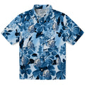 Drake Bulldogs Hawaiian Shirt - Hibiscus Arrangement | Hula Hawaiian Shirts
