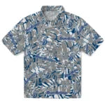 Drake Bulldogs Hawaiian Shirt - Hibiscus Overlay | Hula Hawaiian Shirts