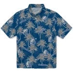 Drake Bulldogs Hawaiian Shirt - Palm Tree Motif | Hula Hawaiian Shirts