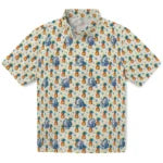 Drake Bulldogs Hawaiian Shirt - Pineapple Delight | Hula Hawaiian Shirts