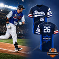 Long Island Ducks Jewish Heritage Night Baseball Jersey - LeagueLockerGear