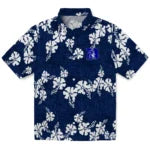 Duke Blue Devils Hawaiian Shirt - 50th State Flower | Hula Hawaiian Shirts
