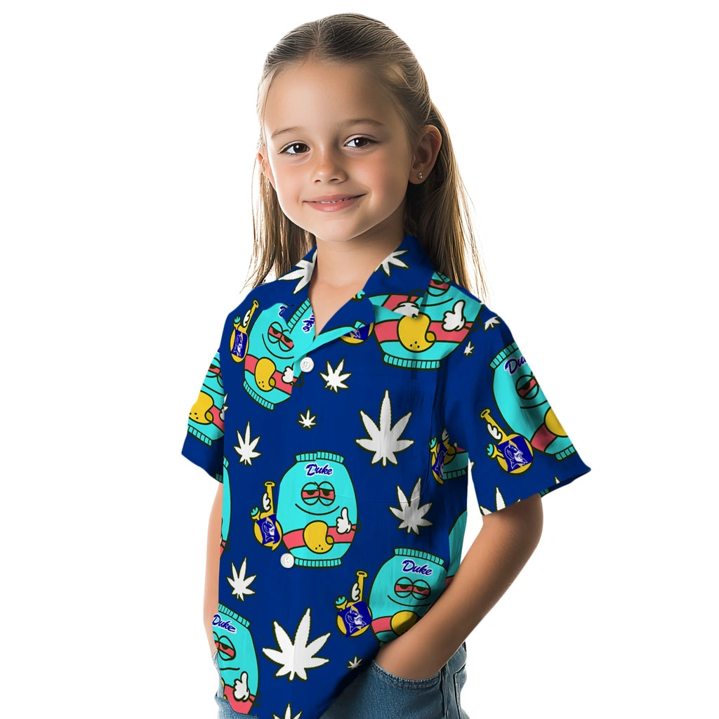 Duke Blue Devils Hawaiian Shirt - Chill Vibe | Hula Hawaiian Shirts