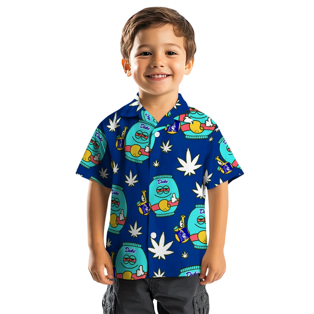 Duke Blue Devils Hawaiian Shirt - Chill Vibe | Hula Hawaiian Shirts