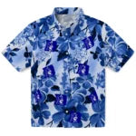 Duke Blue Devils Hawaiian Shirt - Hibiscus Arrangement | Hula Hawaiian Shirts
