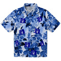 Duke Blue Devils Hawaiian Shirt - Hibiscus Arrangement | Hula Hawaiian Shirts