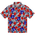 Duke Blue Devils Hawaiian Shirt - Hibiscus Fiesta | Hula Hawaiian Shirts