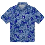 Duke Blue Devils Hawaiian Shirt - Hibiscus Oasis | Hula Hawaiian Shirts