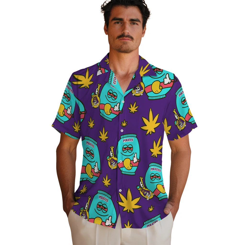 East Carolina Pirates Hawaiian Shirt - Chill Vibe | Hula Hawaiian Shirts