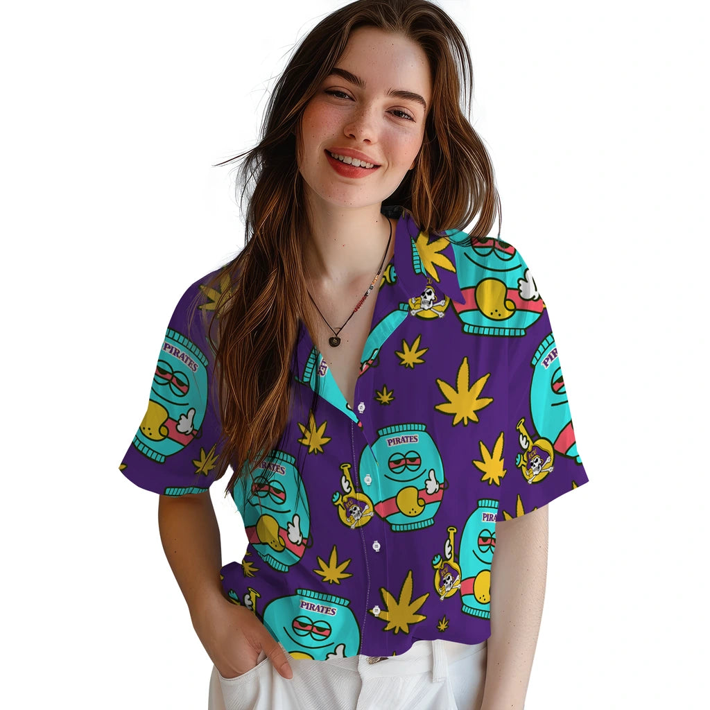 East Carolina Pirates Hawaiian Shirt - Chill Vibe | Hula Hawaiian Shirts