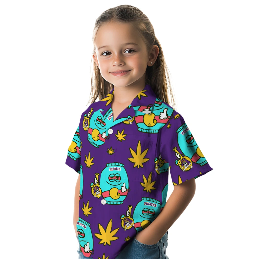 East Carolina Pirates Hawaiian Shirt - Chill Vibe | Hula Hawaiian Shirts
