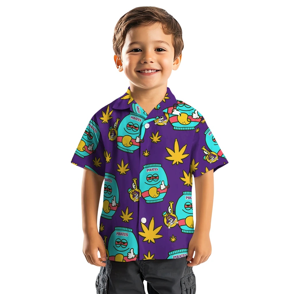 East Carolina Pirates Hawaiian Shirt - Chill Vibe | Hula Hawaiian Shirts