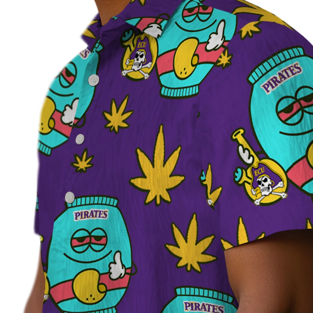 East Carolina Pirates Hawaiian Shirt - Chill Vibe | Hula Hawaiian Shirts