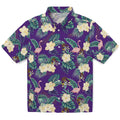East Carolina Pirates Hawaiian Shirt - Flamingo and Hibiscus | Hula Hawaiian Shirts