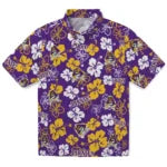 East Carolina Pirates Hawaiian Shirt - Hibiscus Flower Design | Hula Hawaiian Shirts